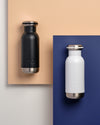small 300ml bq bottle in black and white color blocking