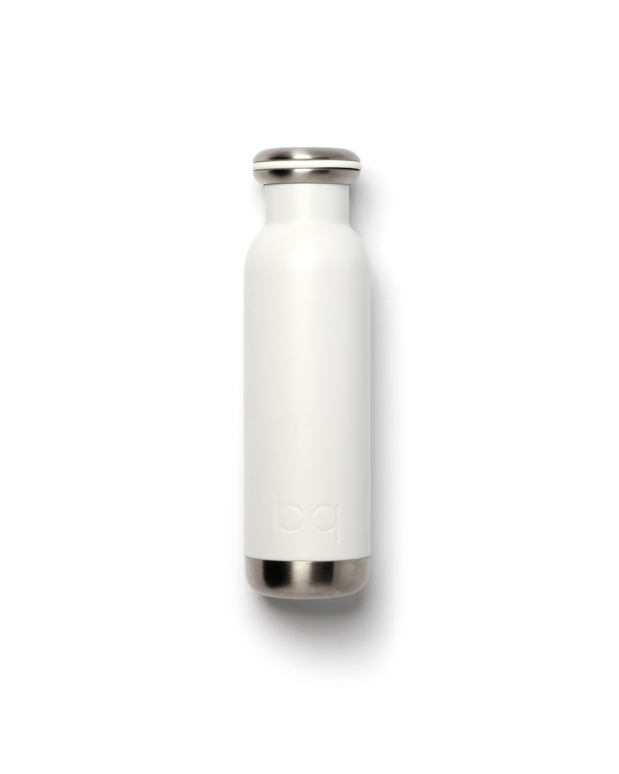 white 450ml bq bottle for everyday hydration